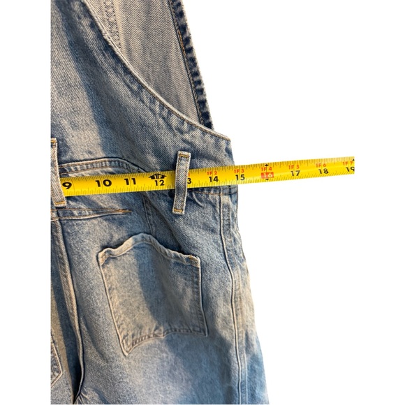 Free People Good Luck Denim Overalls - Going Steady - Picture 15 of 16